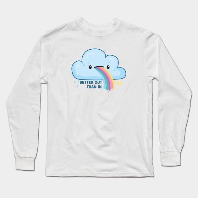 Under the Weather Long Sleeve T-Shirt by FunUsualSuspects